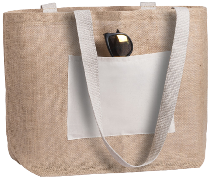 Beach Bag With Inner Outer Pocket